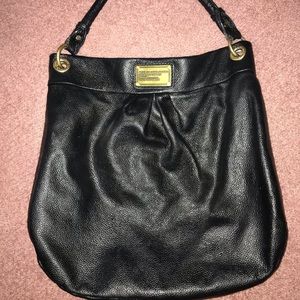 Marc Jacobs black hillier hobo